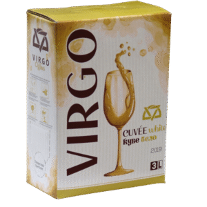 Вино Милев Бело Куве бег ин бокс 3л